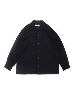 WOOL SHIRTS / ウールシャツ / NAVY