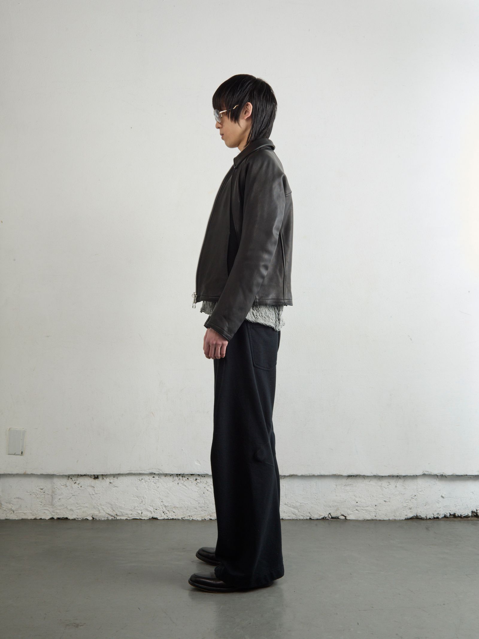 3D TWISTED LOUNGE PANTS（BLACK）