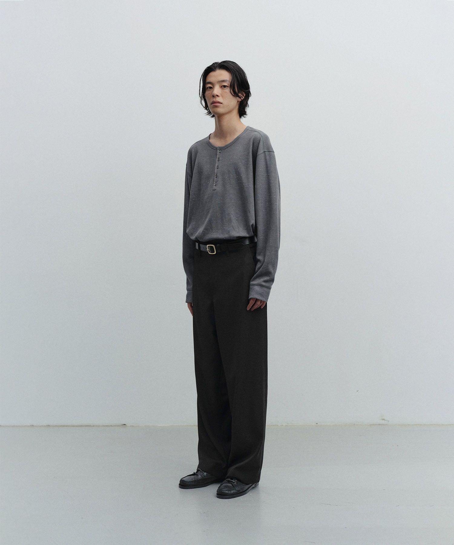 Waffle Henry Pullover（FROST GRAY）