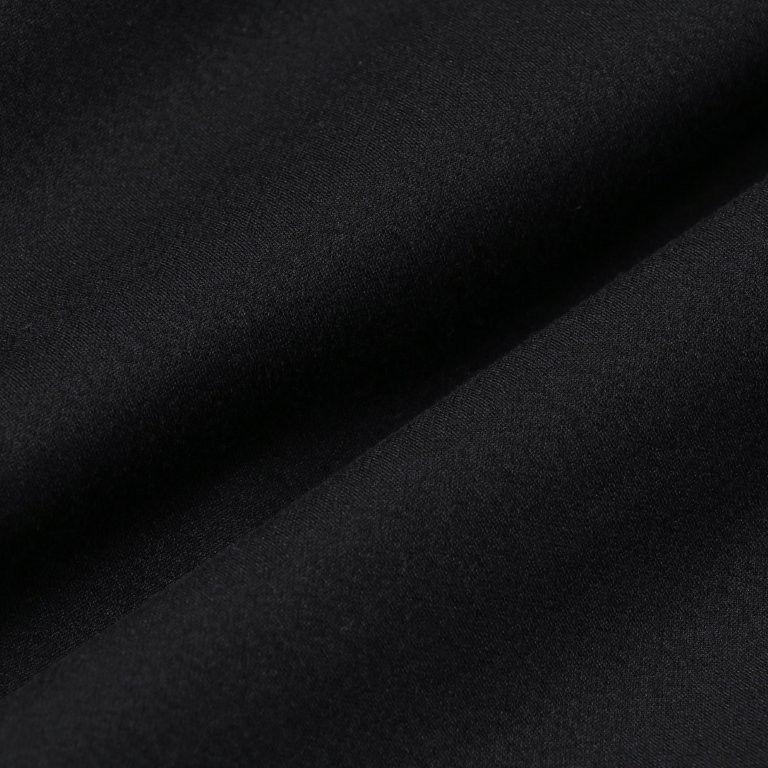 28G Cupro Zip Sweat（BLACK）