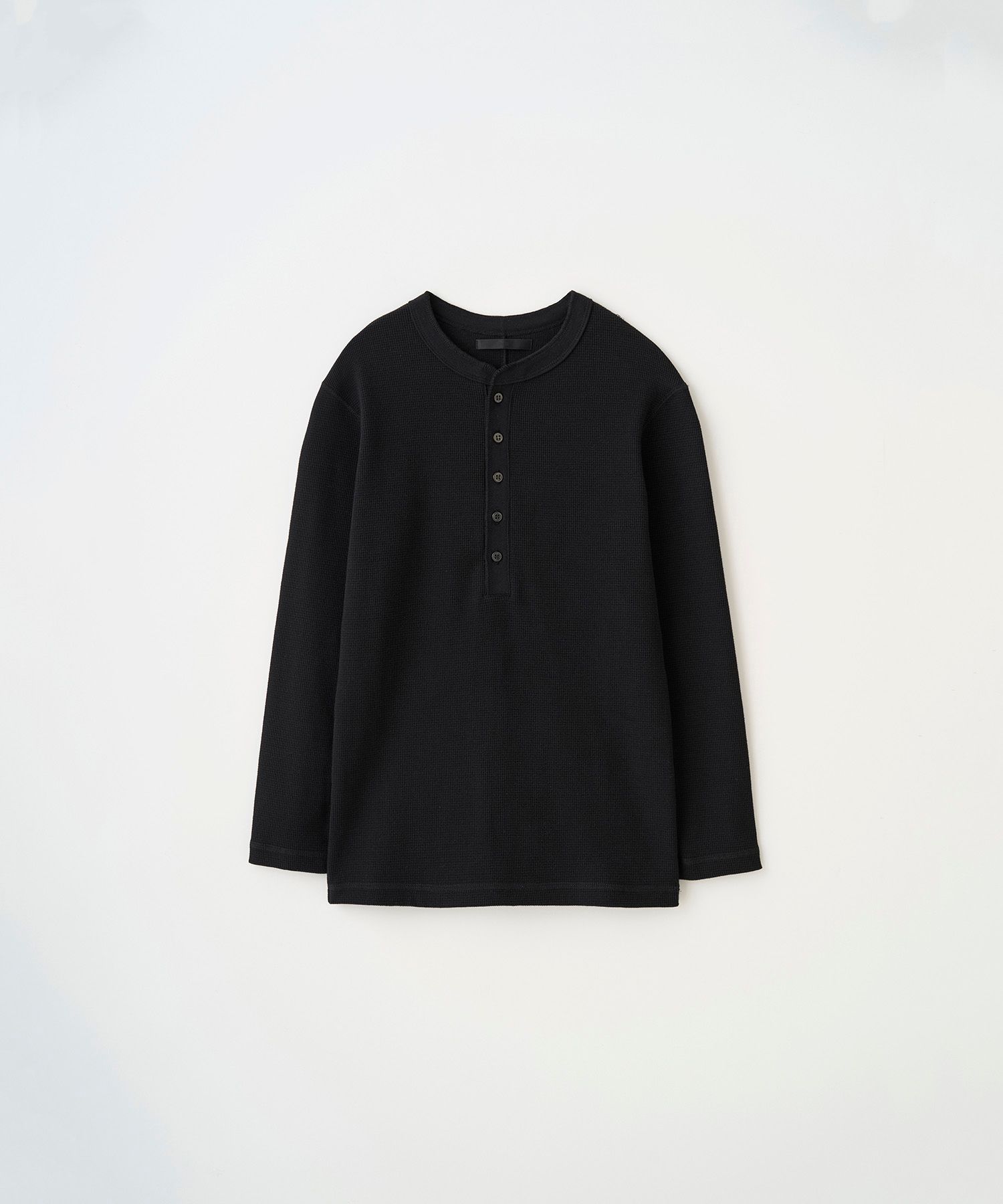 THERMAL SKIN HENLEY（BLACK）