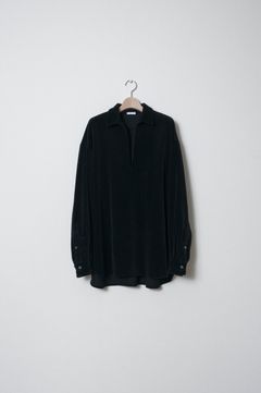 Corduroy Skipper Shirts （BLACK）