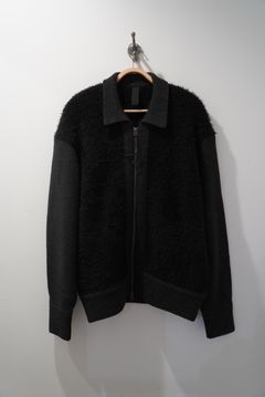 FUR KNIT JACKET（BLACK）