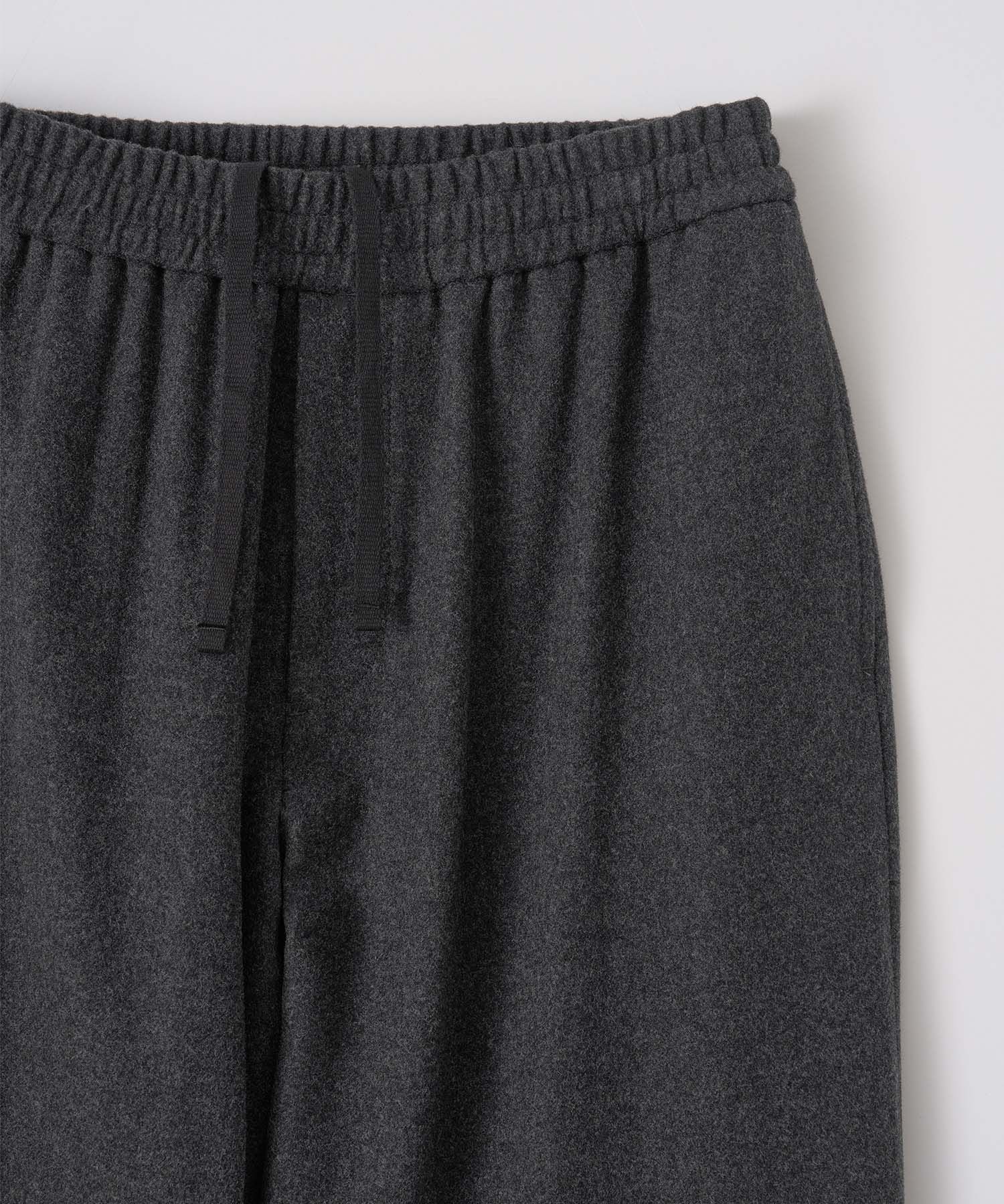 Cashmere Banding Easy Pants（HEATHER CHARCOAL）