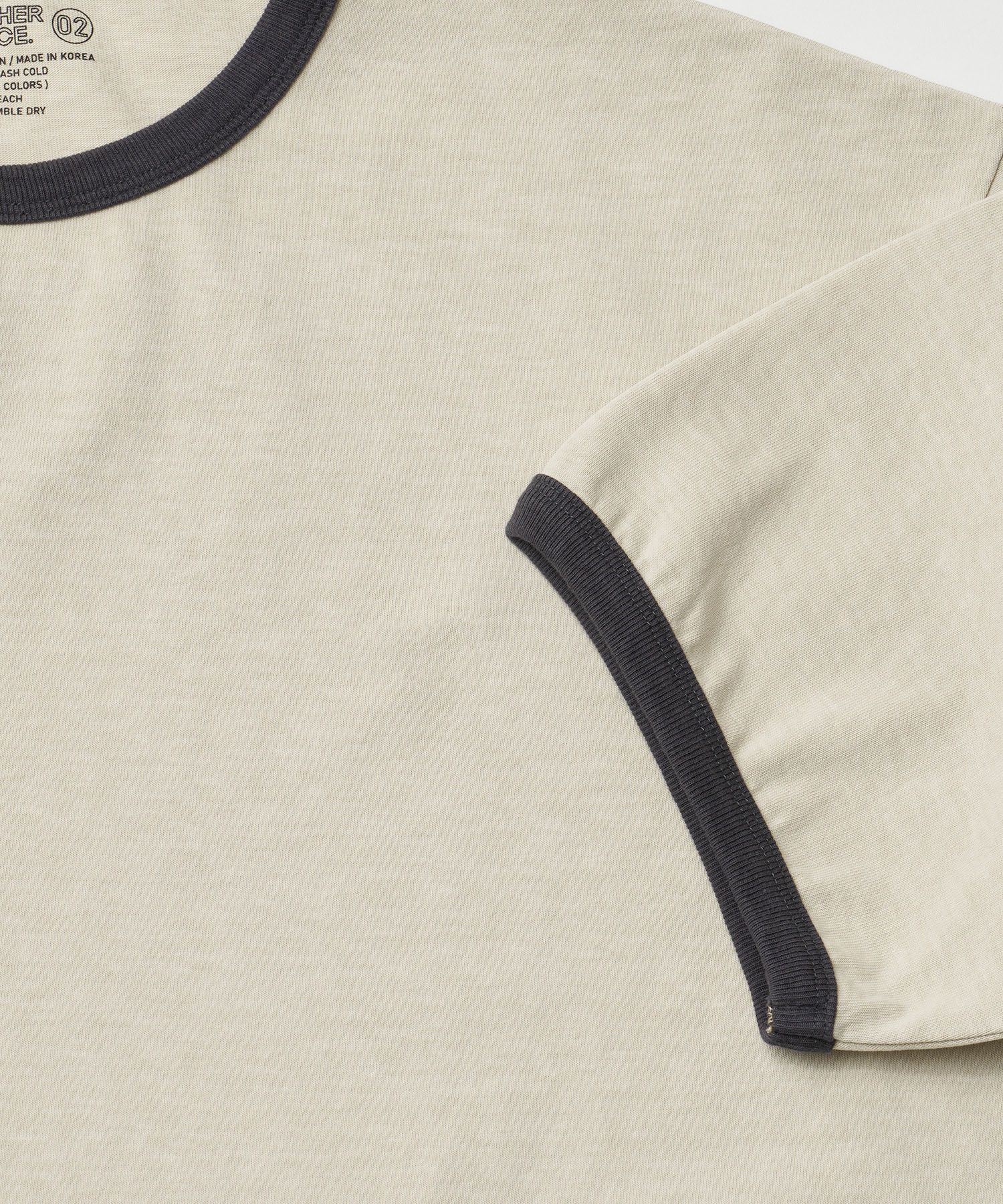 Homeboy Garment Ringer Tee（LIGHT SAND）