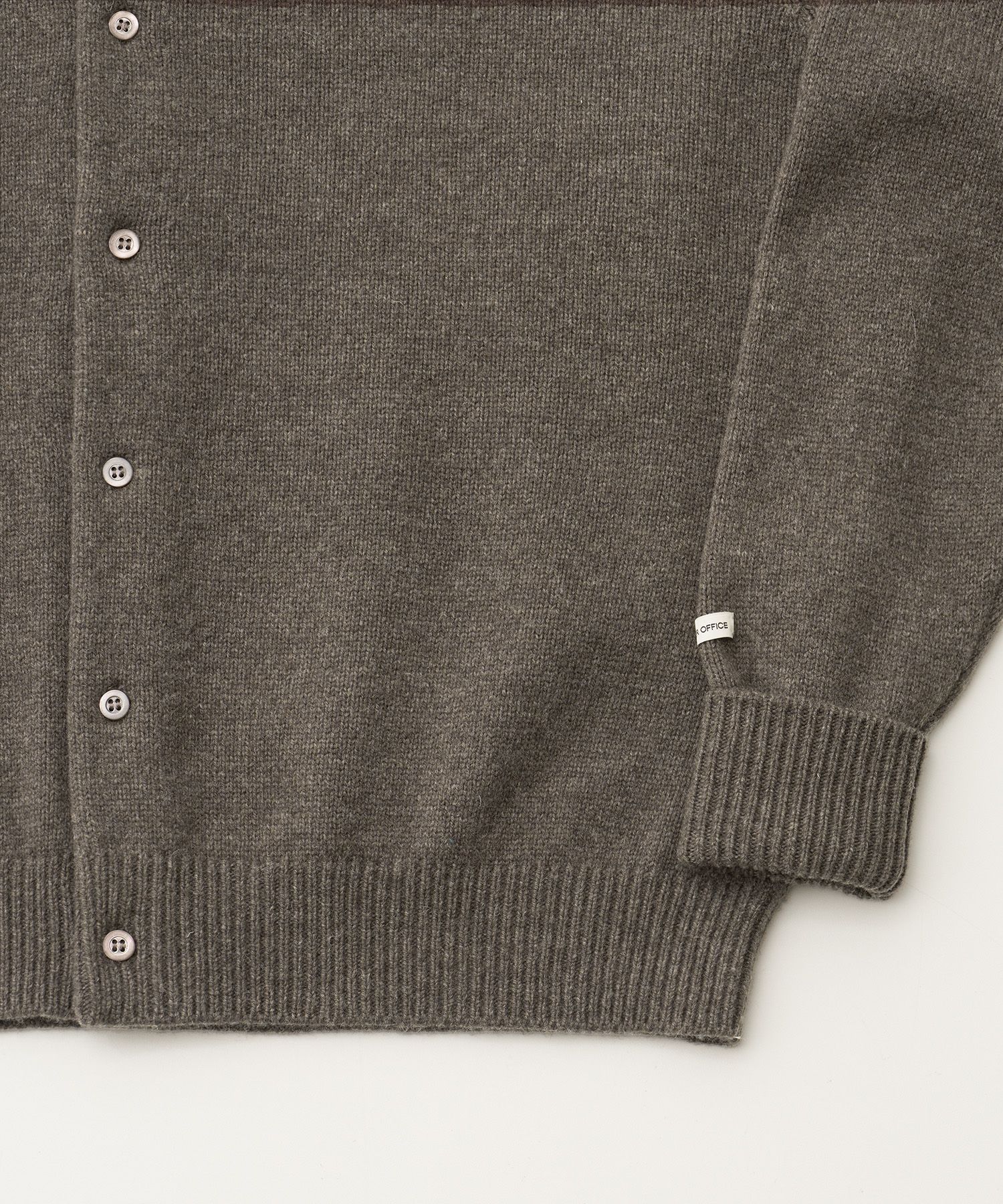 Scape Polo Wool Cardigan（Mole）