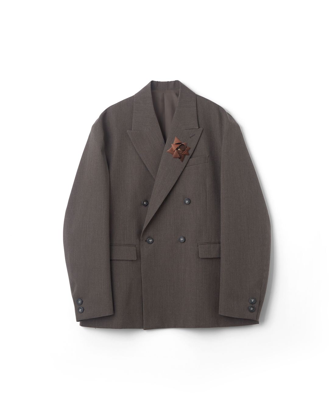 NEXT MAN DOUBLE JACKET"GABA" / ダブルジャケット / BROWN