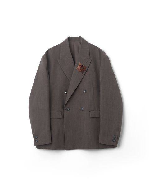 NEXT MAN DOUBLE JACKET"GABA" / ダブルジャケット / BROWN