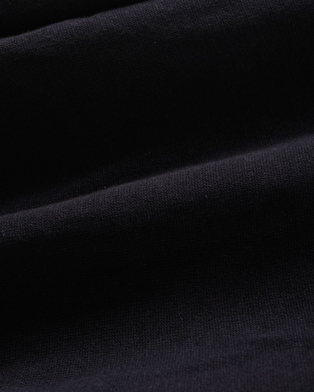OLD MAN HENLEY NECK KNIT（BLACK）