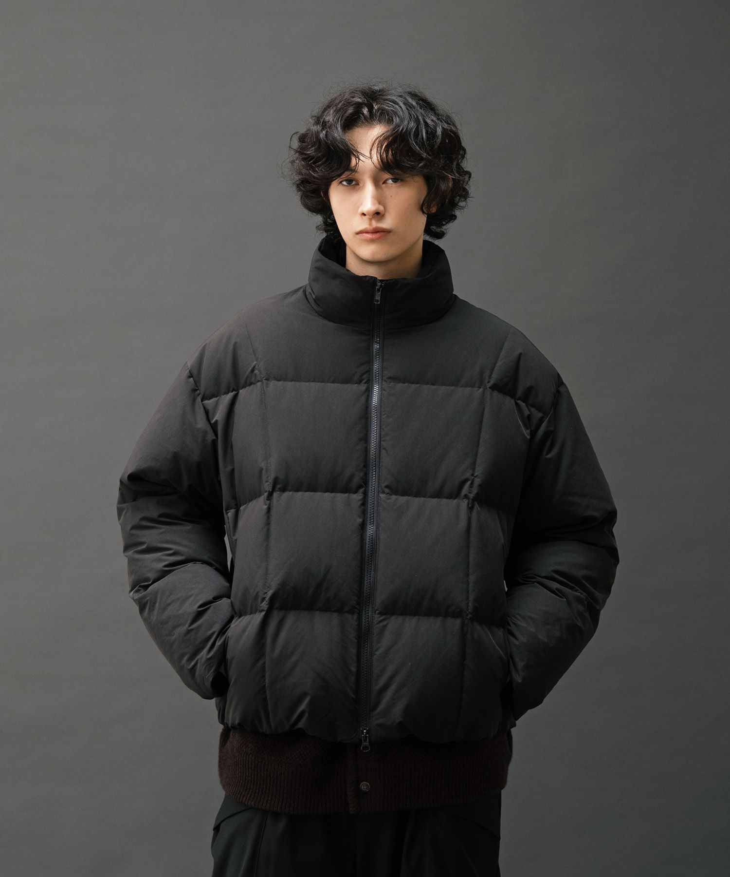 Cloudy Balloon Down Puffer Jacket（Black）