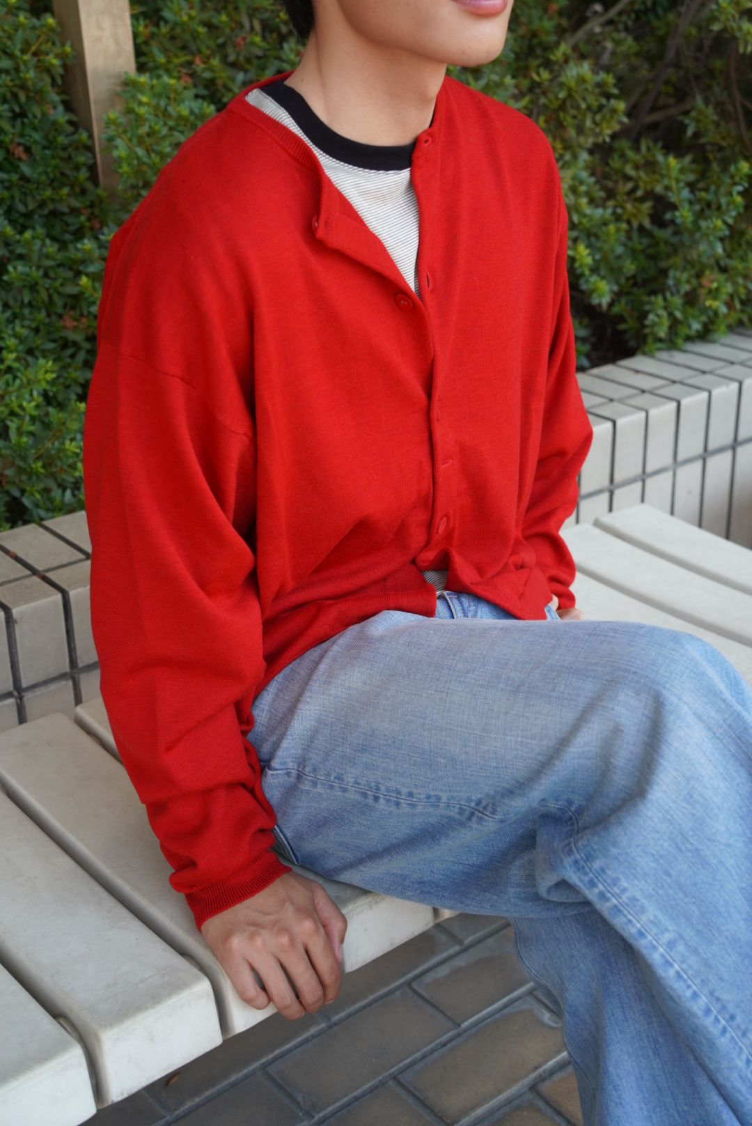 NEXT MAN CARDIGAN（RED）