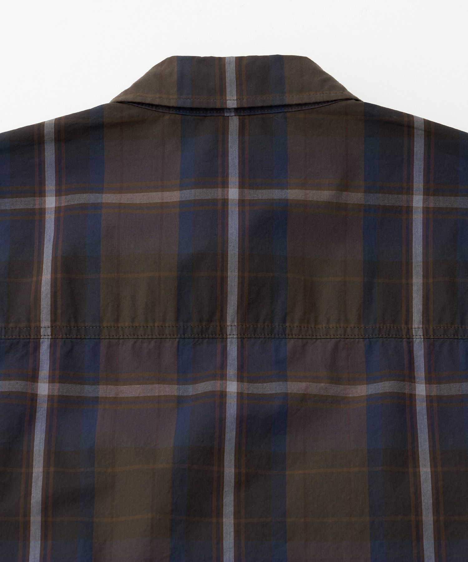 Portland Check Shirt（Brown Blue）
