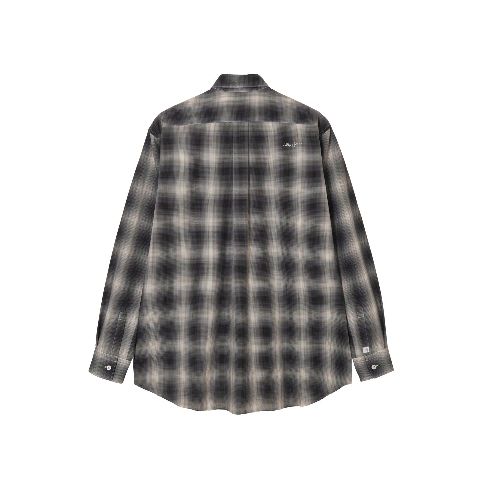 Prime Fit Lux Ombre Shirt（BLACK）