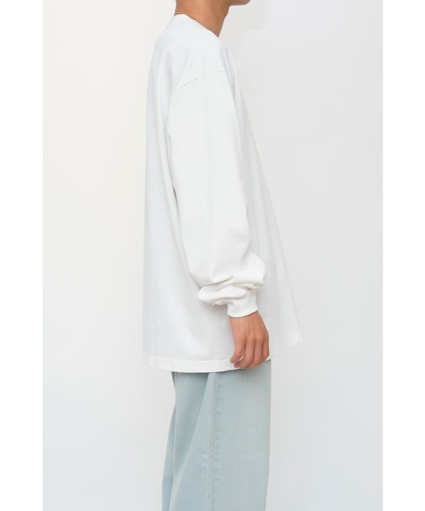 BASIC L/S T-SHIRTS（WHITE）
