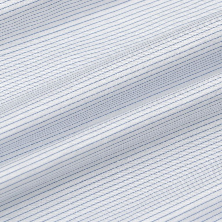 46G Stripe Atmosphere Shirt（WHITE BLUE）