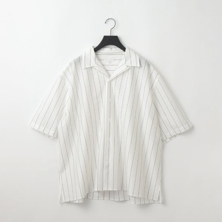 46G Stripe Ether Shirt（WHITE）