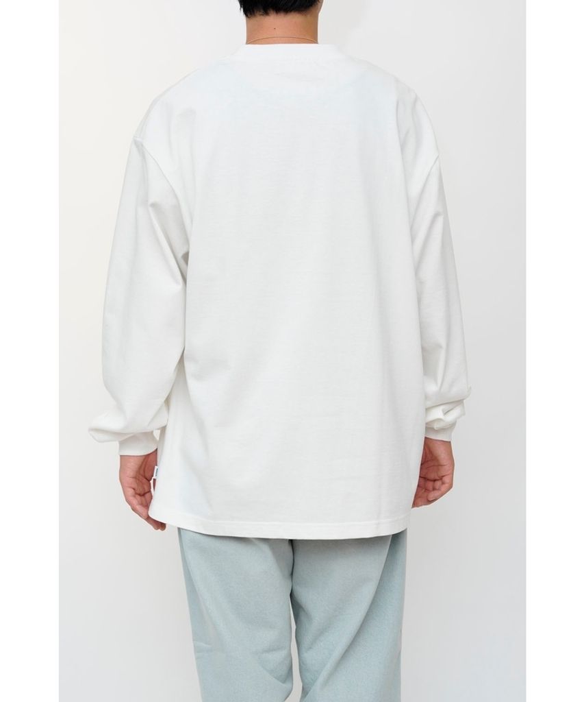 BASIC L/S T-SHIRTS（WHITE）