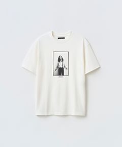 PATTI SMITH PHOTO TEE by KEVIN CUMMINS（WHITE）