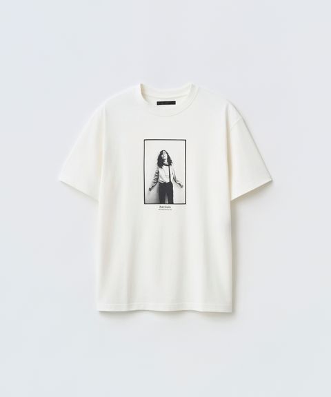 PATTI SMITH PHOTO TEE by KEVIN CUMMINS（WHITE）