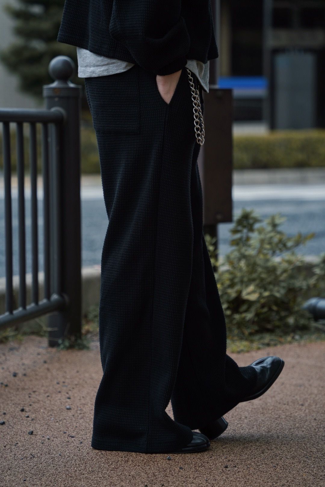 AZEAMI THERMAL PANTS（BLACK）