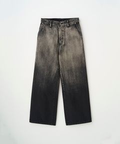 GRADATION WIDE DENIM（FADE BLACK）