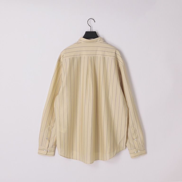 46G Stripe Atmosphere Shirt（BEIGE NAVY）