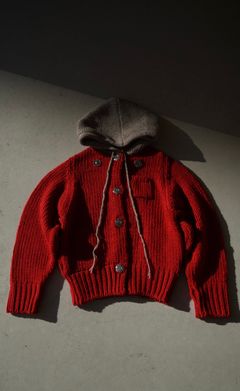 META KNIT PARKA（RED）
