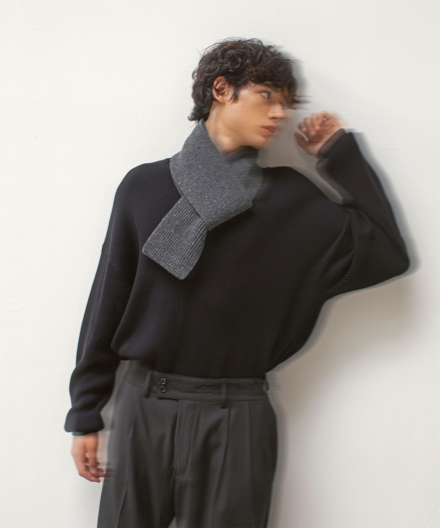 Layer Donegal Muffler（Donegal Charcoal）