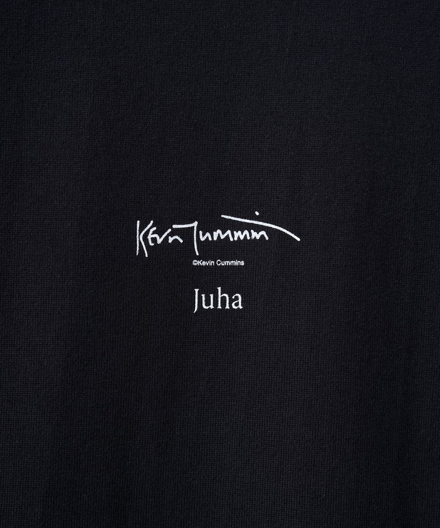 PATTI SMITH PHOTO TEE by KEVIN CUMMINS（BLACK）