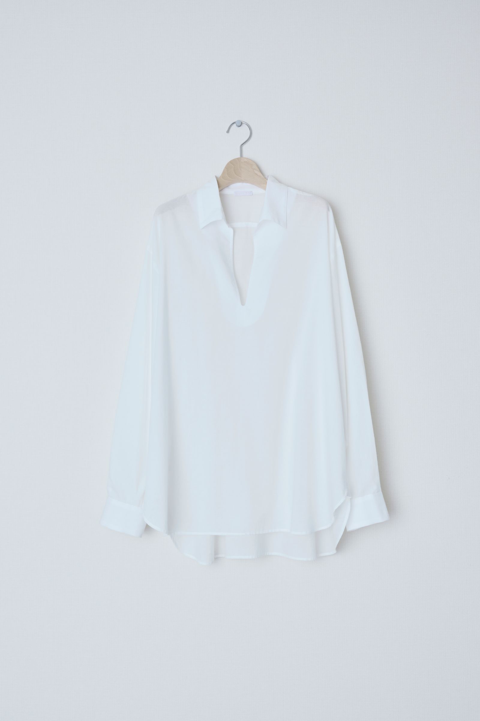 SUPERIOR COTTON SKIPPER SHIRTS（WHITE）