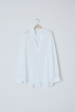 SUPERIOR COTTON SKIPPER SHIRTS（WHITE）