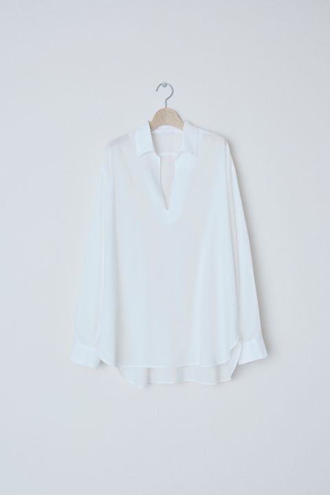 SUPERIOR COTTON SKIPPER SHIRTS（WHITE）