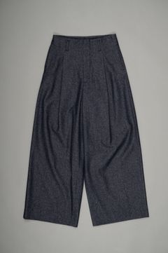 Tucked Wide Trousers（INDIGO）