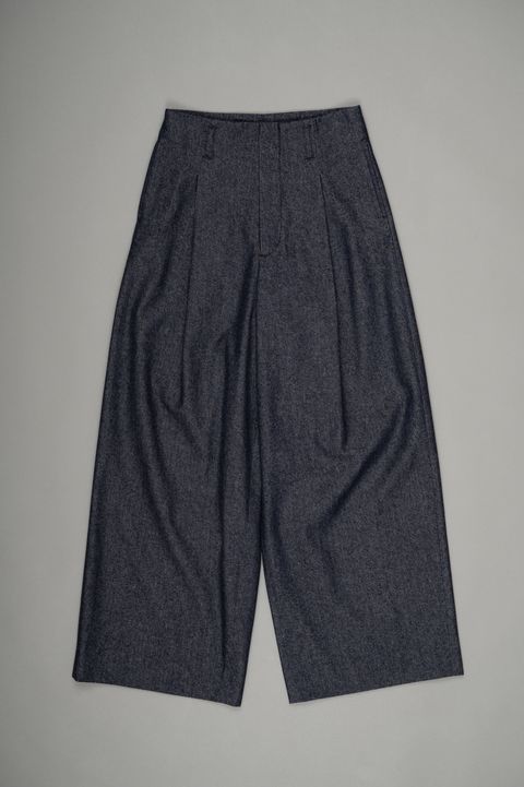 Tucked Wide Trousers（INDIGO）