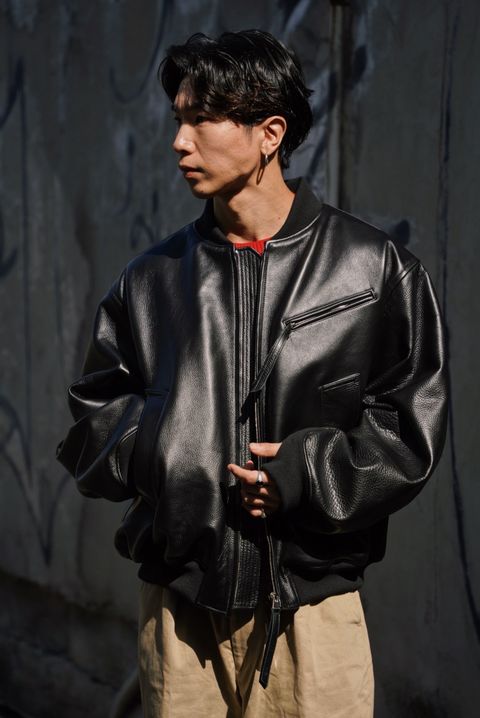 BOMBER JACKET（BLACK）