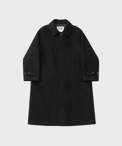 Legacy Balmacaan Coat（Black）