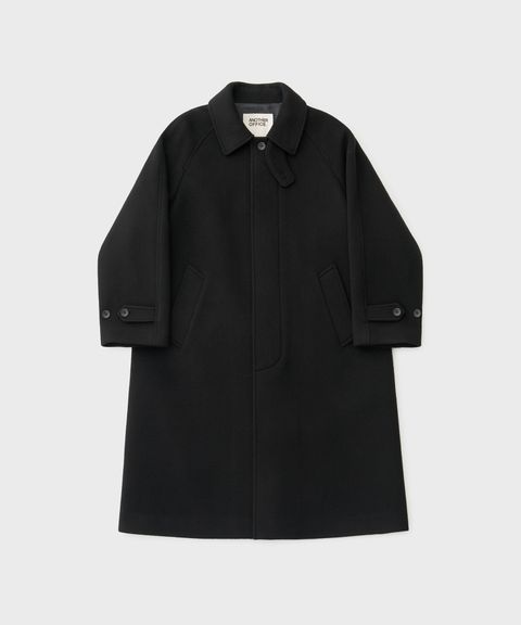 Legacy Balmacaan Coat（Black）
