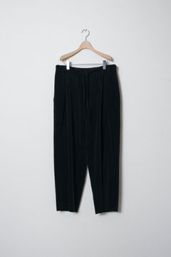 Corduroy Relax Trousers（BLACK）