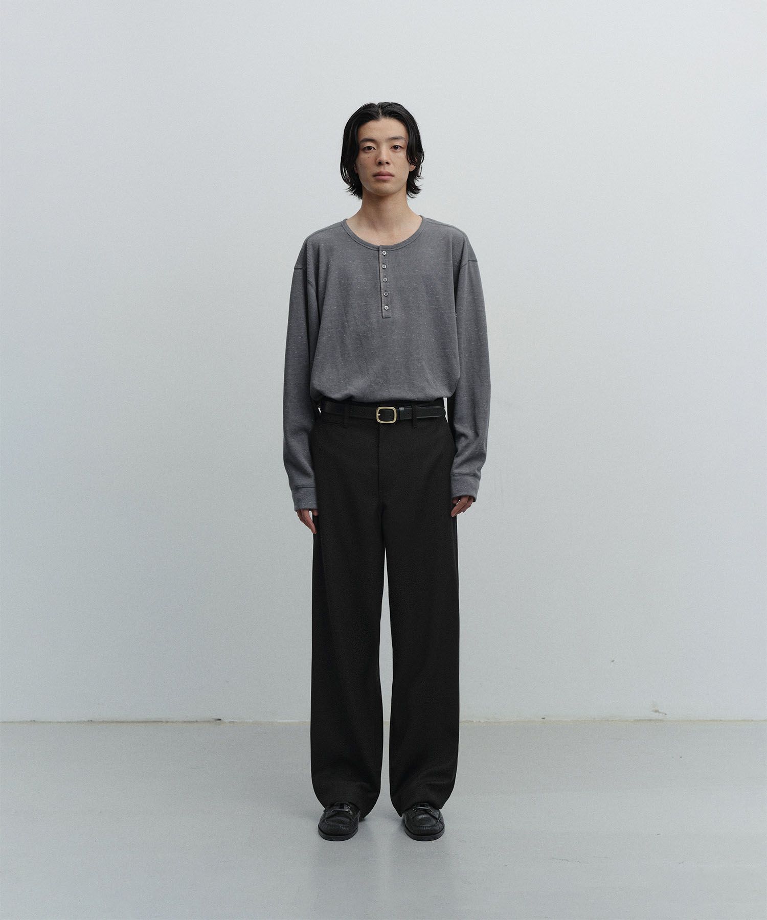 Waffle Henry Pullover（FROST GRAY）