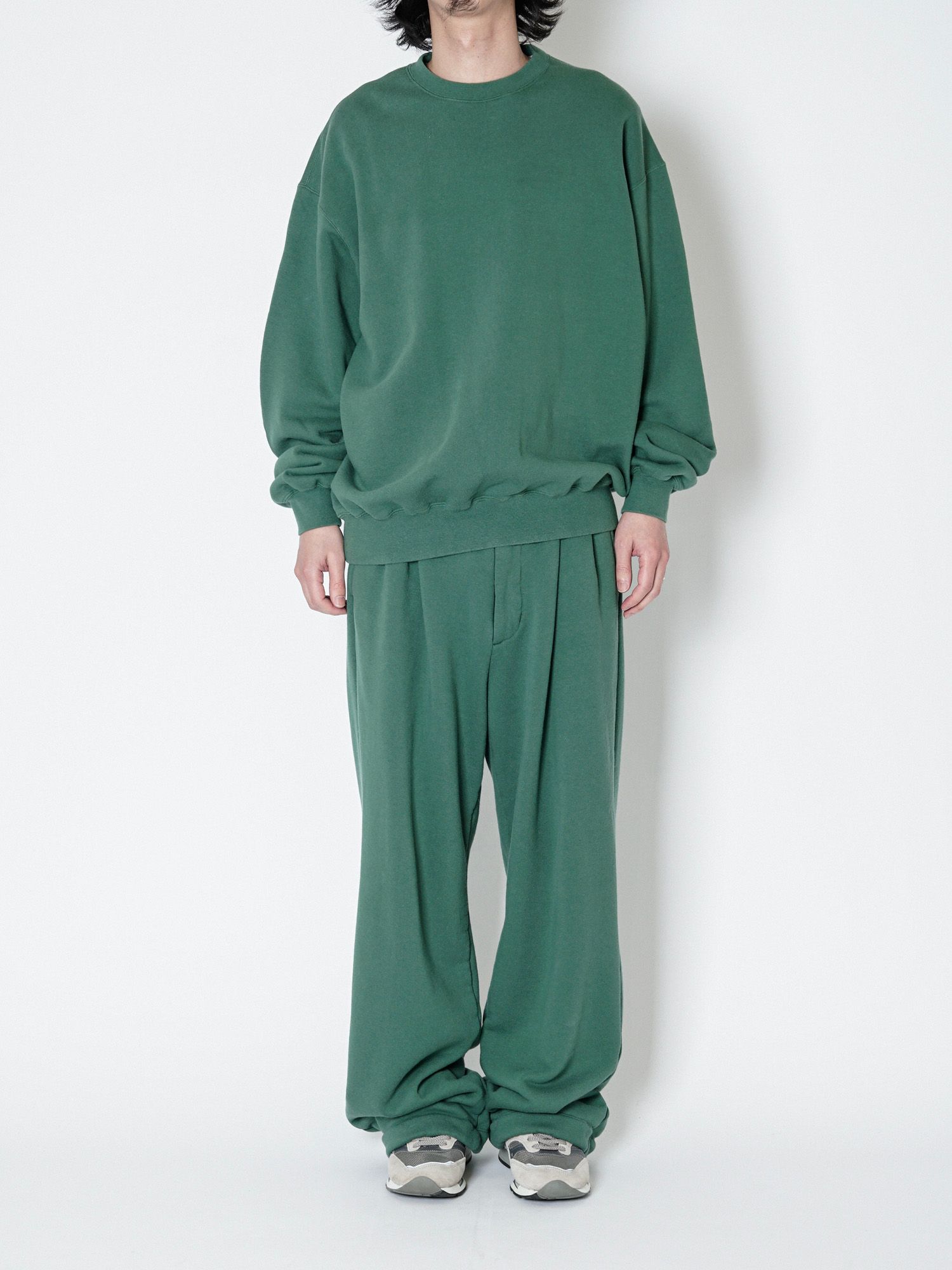 JUMBERCA SWEAT CREW NECK（GREEN）