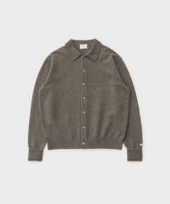 Scape Polo Wool Cardigan（Mole）