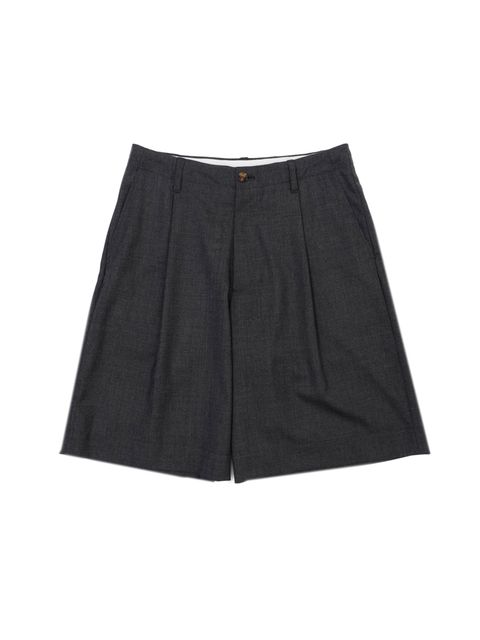 WOOL SHORTS（GRAY）