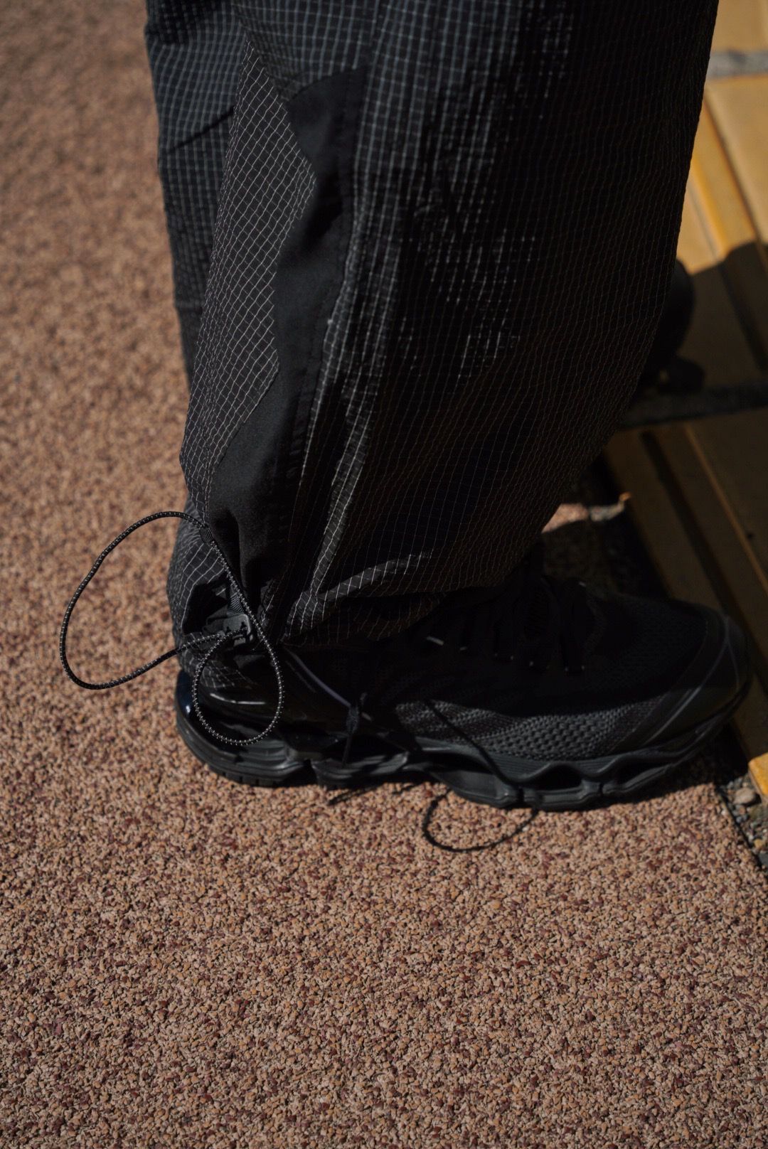 GRAVIONCE SHELL PANTS Ⅳ（BLACK）