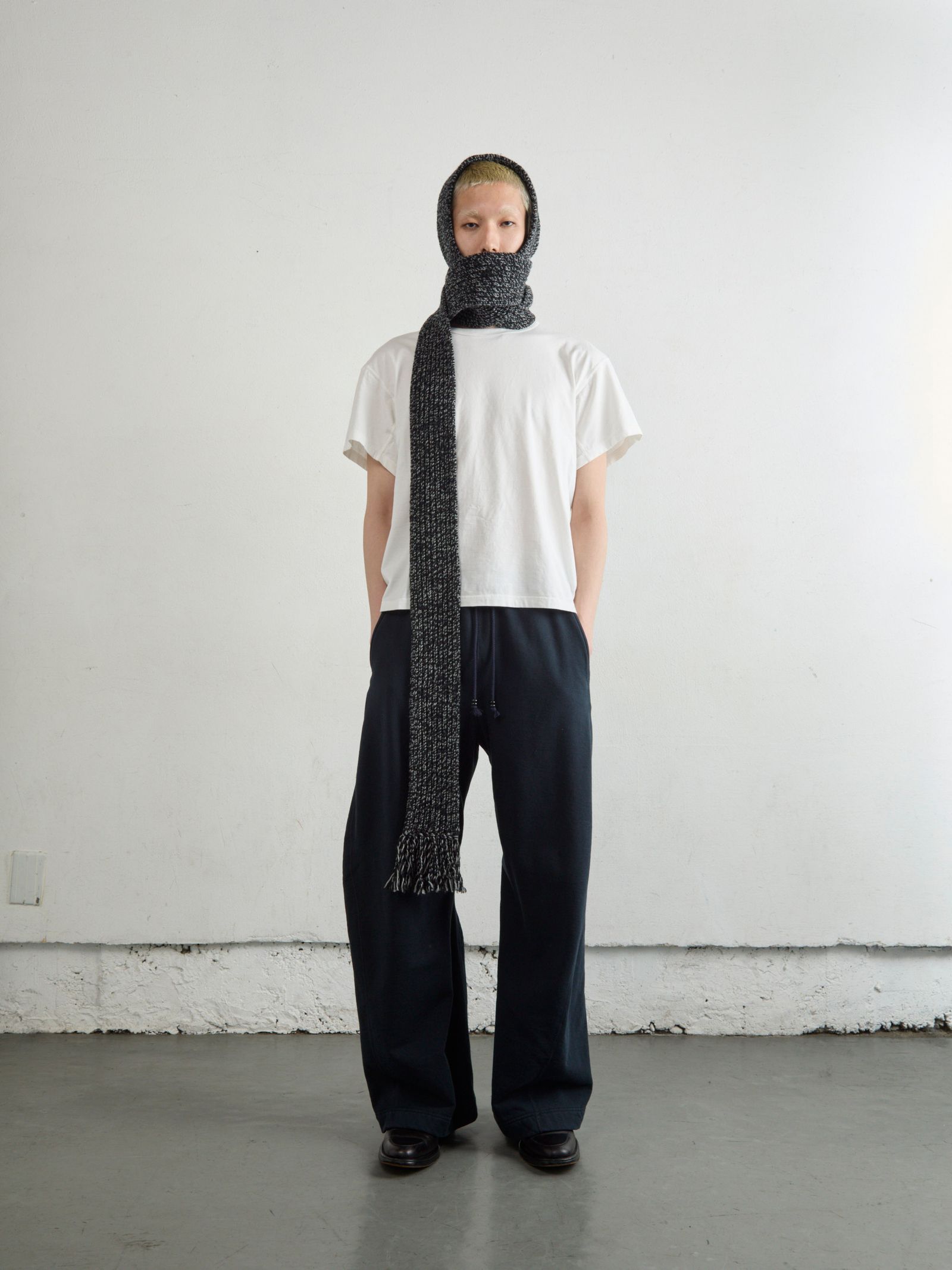 HALF SLEEVE T‑SHIRT（WHITE）