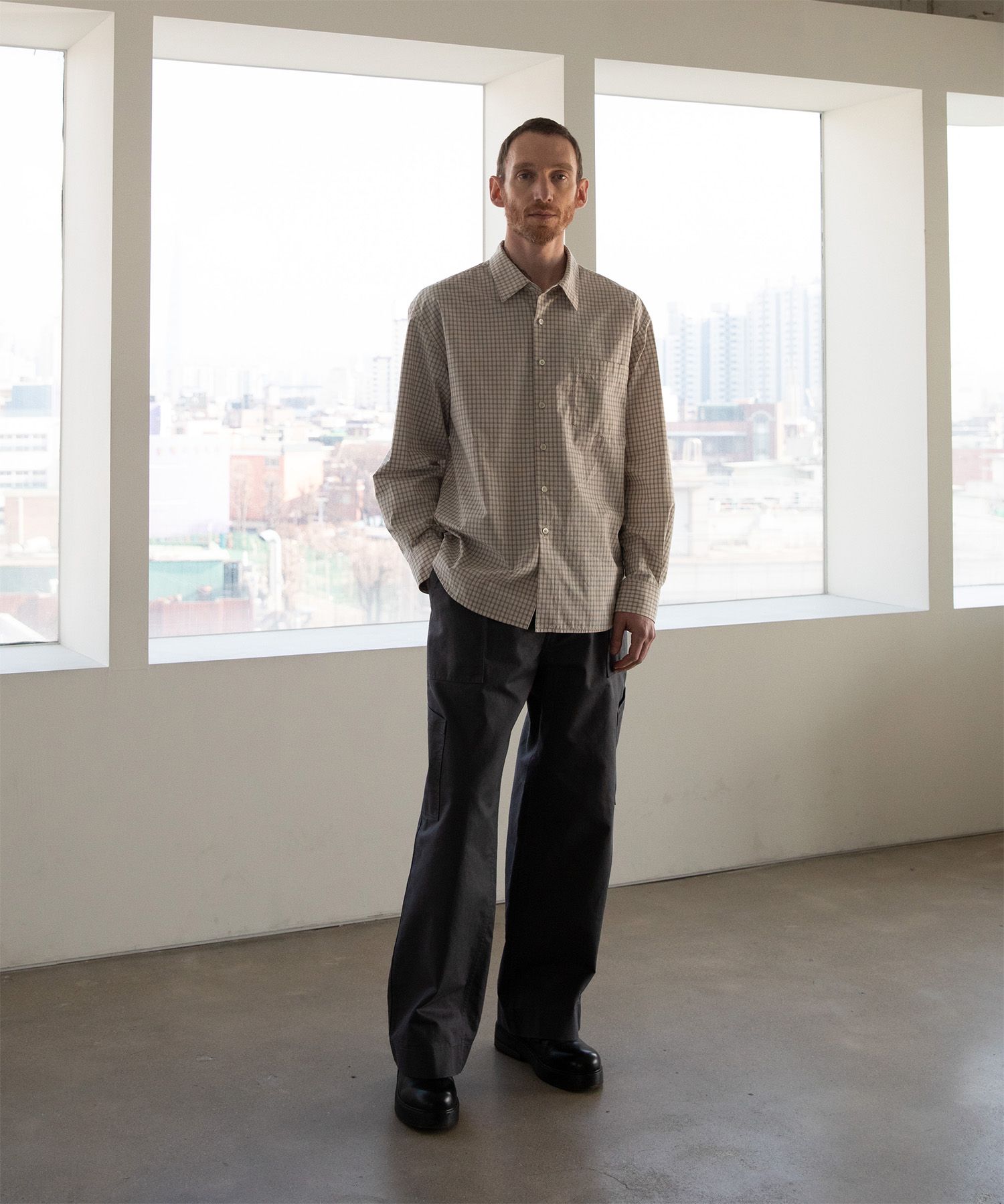 Ordinary Check Shirt（ECRU）