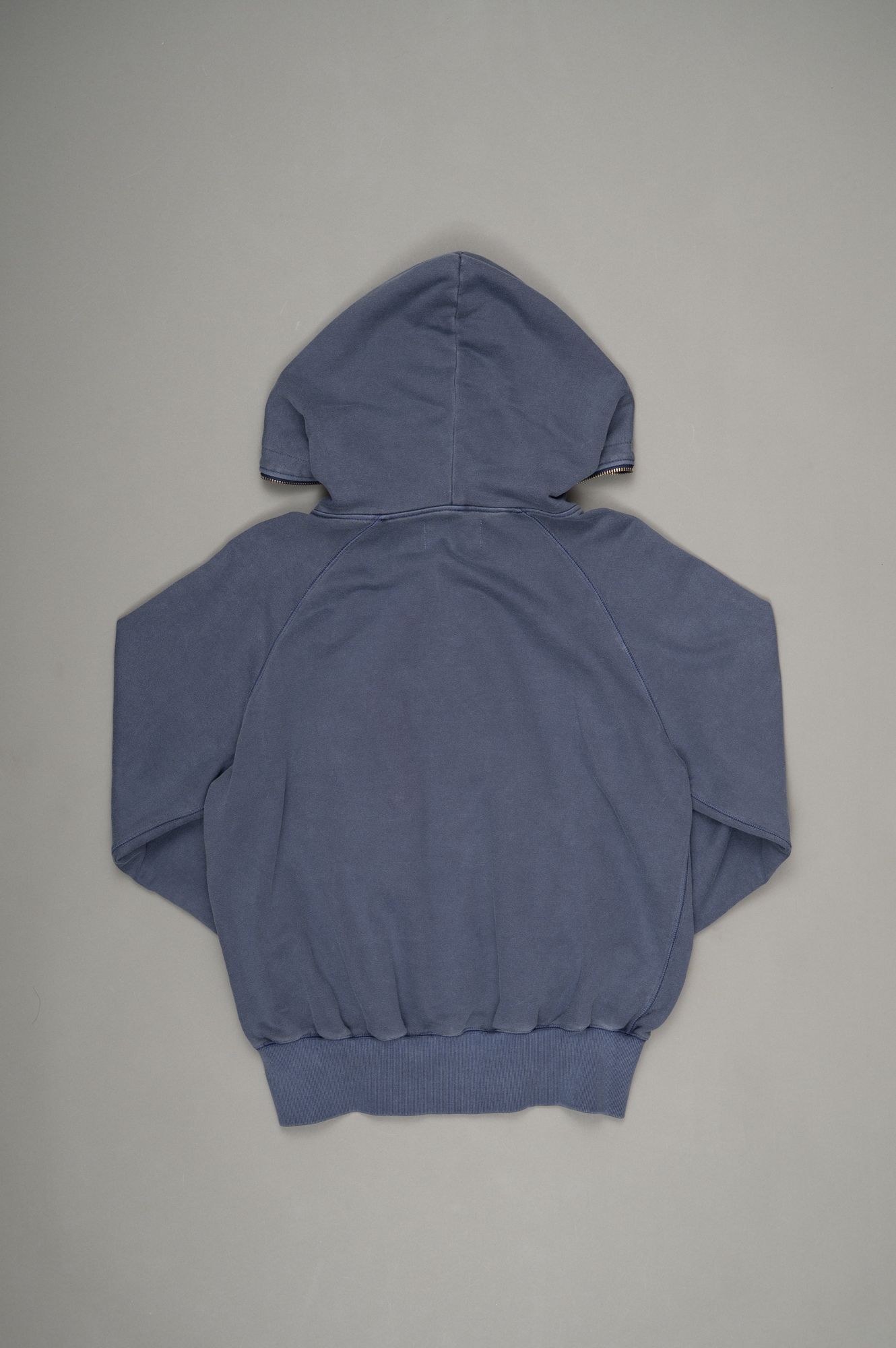 rocessed Half-Zip Sweat Hoodie（NAVY）