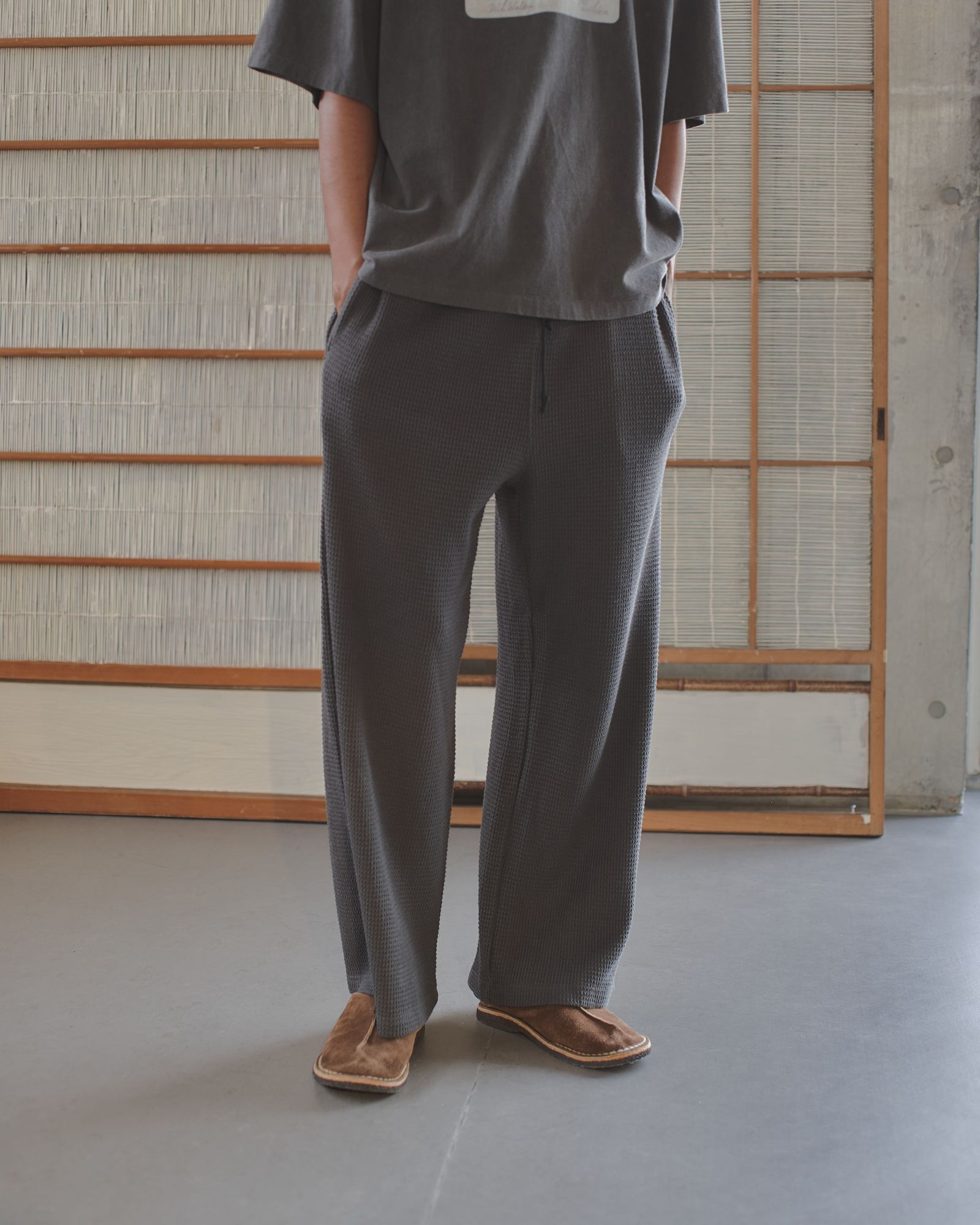 AZEAMI THERMAL PANTS（CHARCOAL）