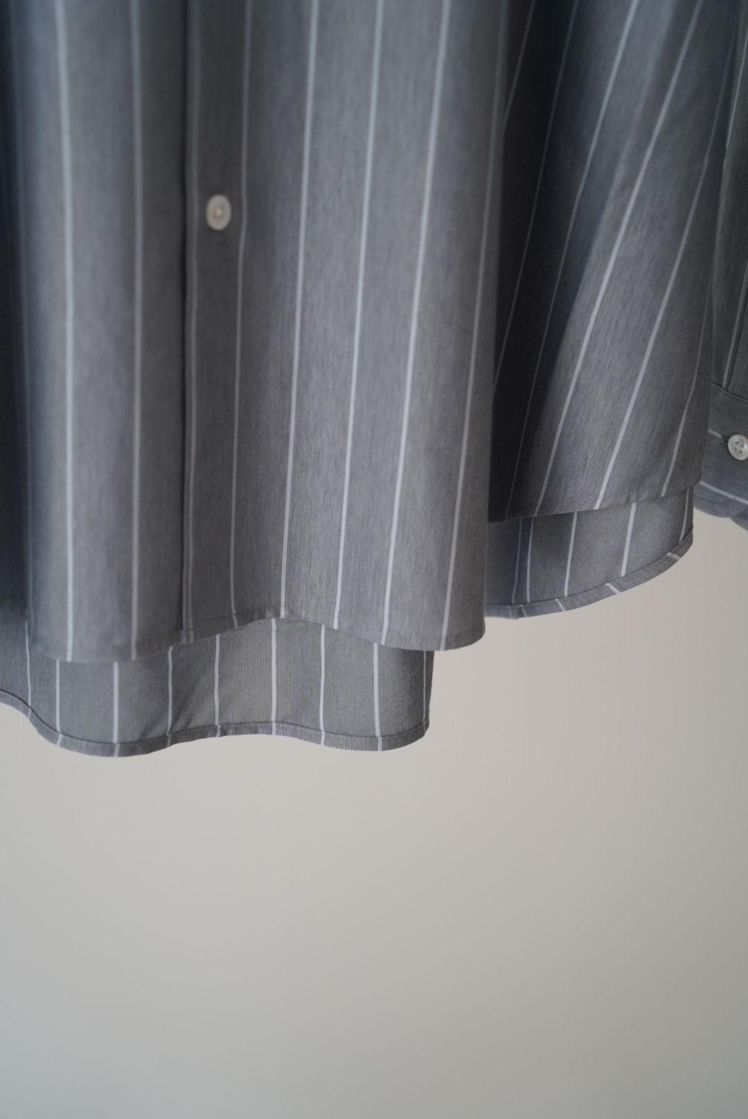 46G Atmosphere Stripe Shirt / ストライプシャツ / BLUE