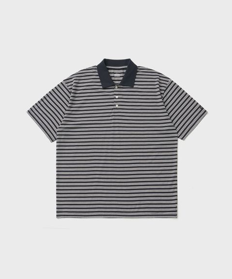 Brief Stripe Short Sleeve TEE（NAVY）