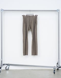 3D TWISTED TAILORED PANTS（TAUPE MELANGE）